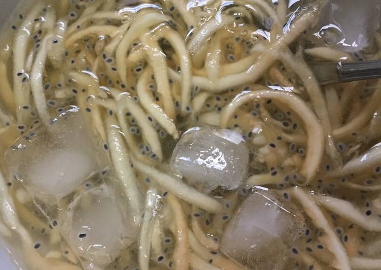 Cara termudah untuk Diet Untuk Mencoba Di RumahEs Blewah simpel 