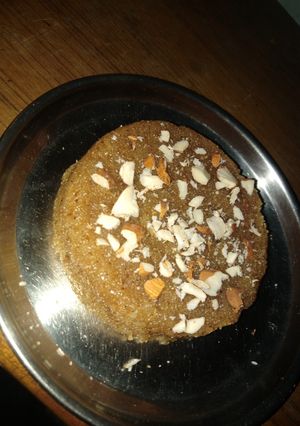 A picture of Suji halwa.