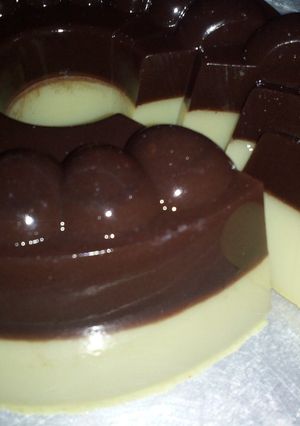Foto resep Puding Matcha Chocolate