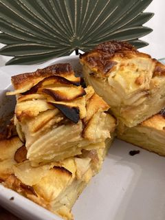 Une photo de Gâteau invisible aux pommes