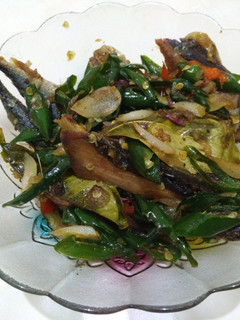 Foto resep Tumis Ikan Cue Cabe Ijo