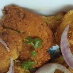 A picture of Bombay Duck Fish Fritters.
