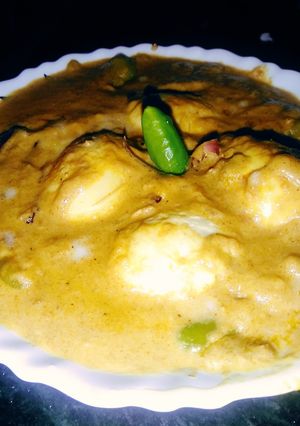 এগ কোর্মা (egg korma recipe in Bengali) রেসিপির প্রধান ছবি