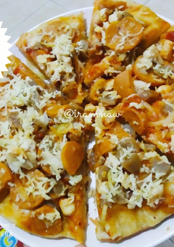 Foto resep Pizza teflon