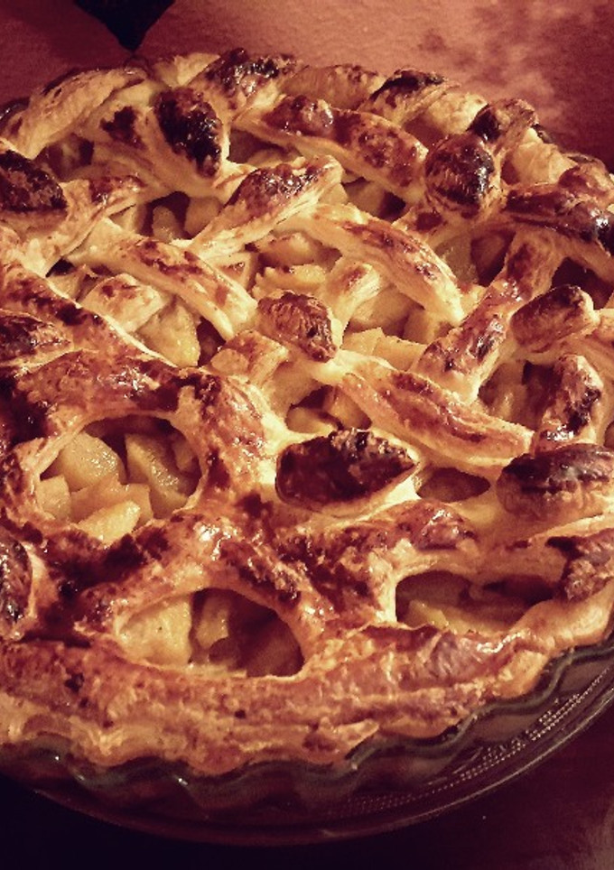 Una foto de Tarta de manzana