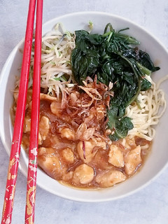 Foto resep Mie Ayam Kangkung