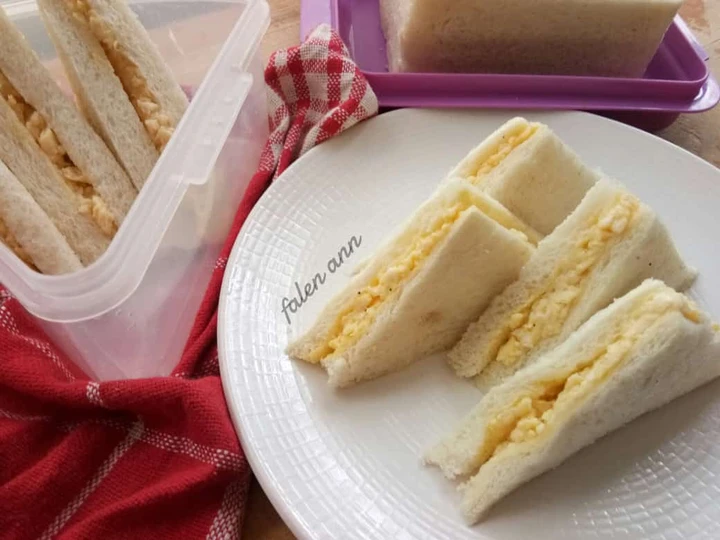 Cara Gampang Membuat Resep Sandwich telur mayo yang Uenak Anti Ribet, Bisa Manjain Lidah