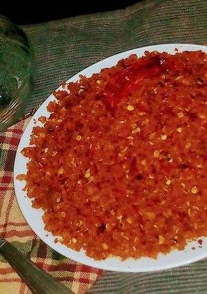 लाल मिर्च मूंगफली की चटनी (Lal mirch mungfali ki chutney recipe in hindi) रेसिपी मुख्य फोटो