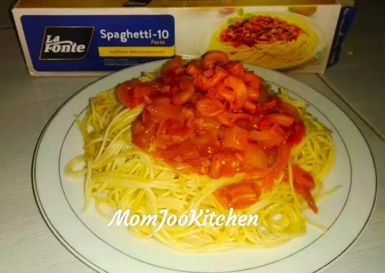 Resep Spaghetti-10 saus homemade Anti Gagal