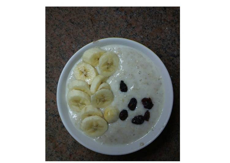 Step-by-Step Guide to Prepare Any-night-of-the-week Oatmeal and Bananas