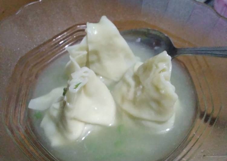 Pangsit Kuah Homemade
