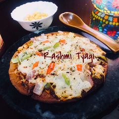 A picture of No Yeast Pizza Instant Pizza.