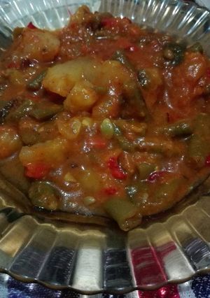 Una foto de Estofado de verduras