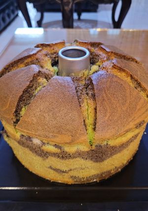 Foto resep Chiffon Pandan Ketan Hitam