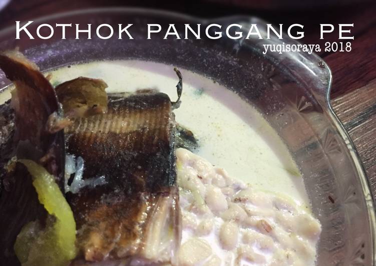 Resep Kothok Panggang Pe Lezat