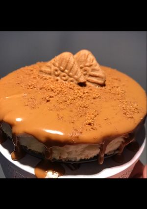 صورة لوصفة تشيزكيك اللوتس💜