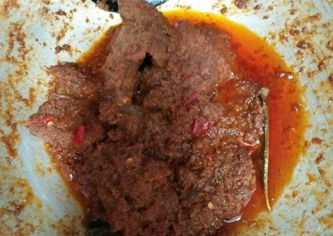 Rendang Simpel Sambel Terasi