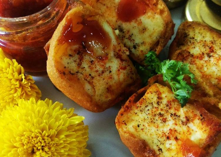 Chatpata Paneer Fritter