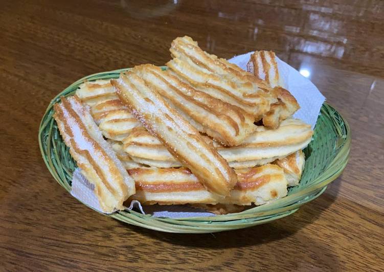 Churros al horno (apto veganos)