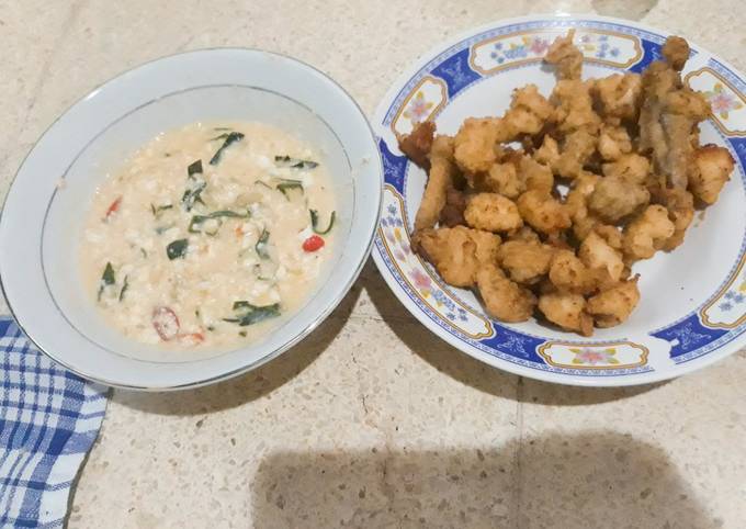 Ayam Goreng Krispi Telor Asin