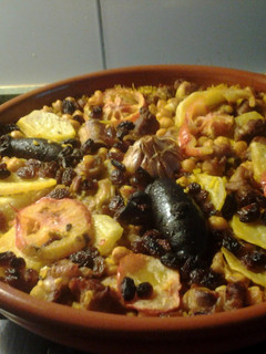 Una foto de Arroz al horno con pasas