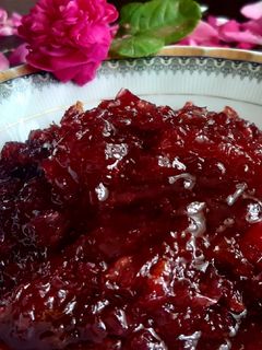 عکسی از دستور مربای گل محمدی