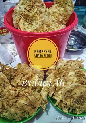 Foto resep Rempeyek udang rebon