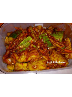 Foto resep Kimchi Timun