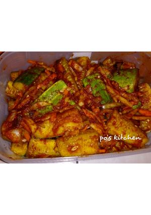 Foto resep Kimchi Timun