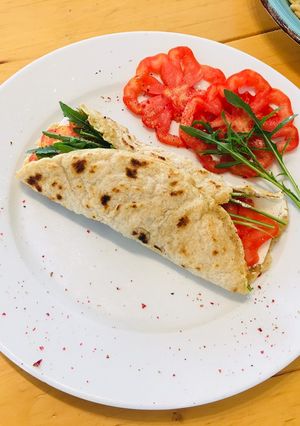 Φωτογραφία της συνταγής Τορτίγια Wraps με 2 υλικά 🌯🌯🌯