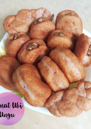 Foto resep Donat ubi ungu