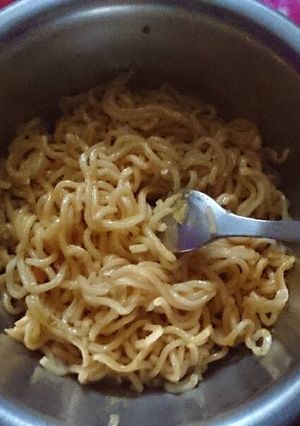 A picture of Schezwan noodles .