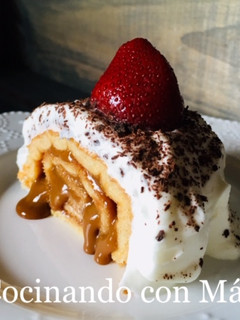Una foto de Pionono de Dulce de Leche - Paso a Paso