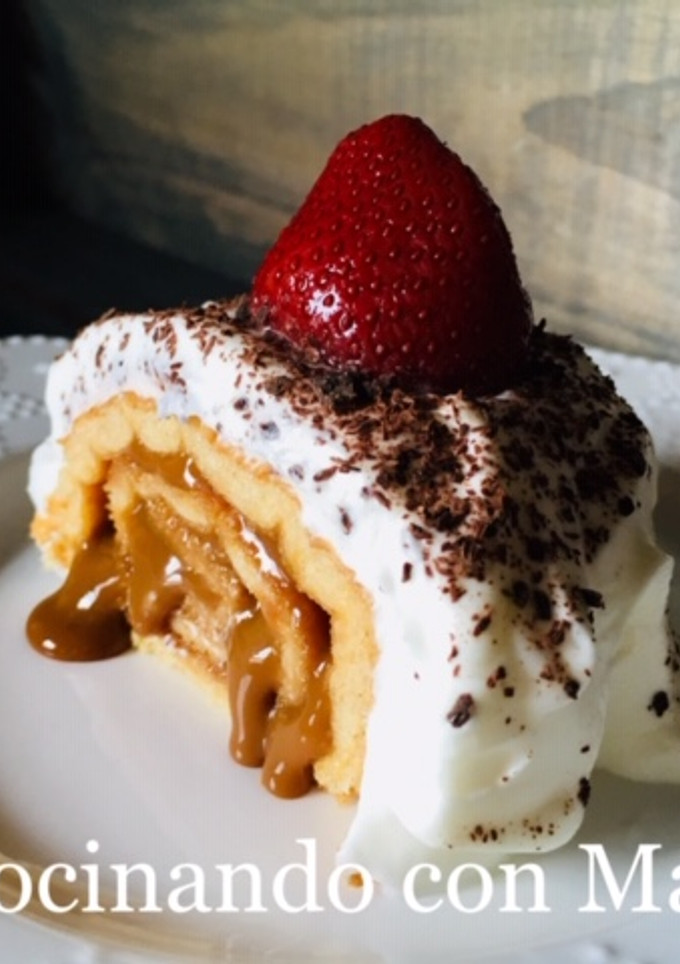 Una foto de Pionono de Dulce de Leche - Paso a Paso