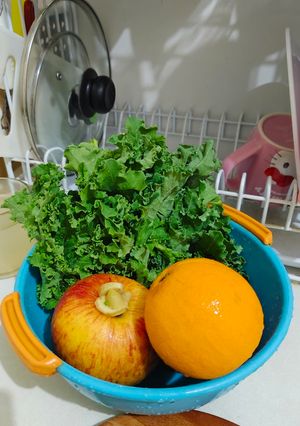 Foto resep Cold pressed juice : Kale (detox)