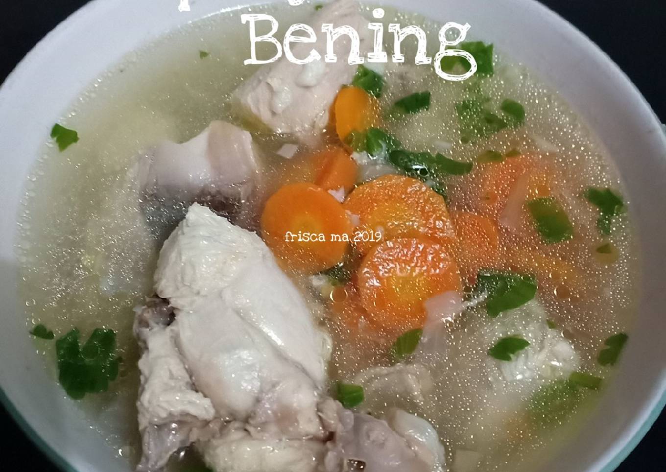 Sup Ayam Kuah Bening