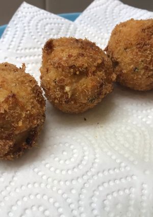 Une photo de Acras de Poulet à la Noix de Coco