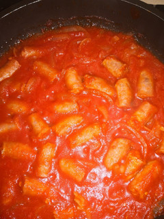 Foto principal de Salchichas con tomate