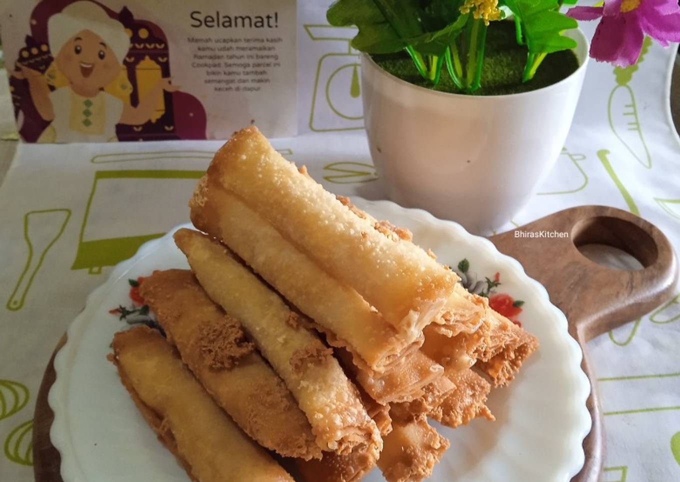 Pangsit Goreng Ayam Keju