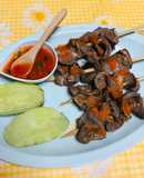 Anticuchos de corazón!!