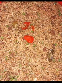 A picture of Brown rice.