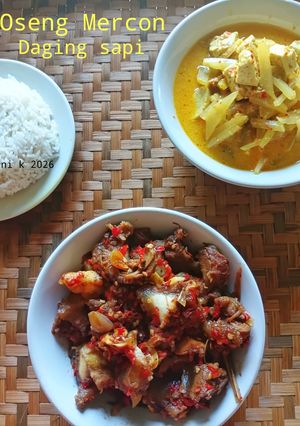 Foto resep Oseng Mercon Daging Sapi Qurban