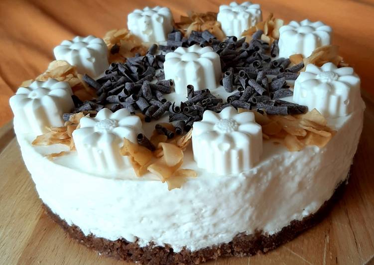 Cheesecake al cocco