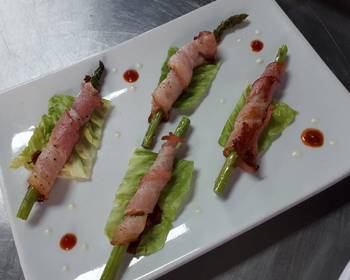 Fresh, Making Recipe Bacon wrapped asparagus Delicious