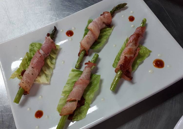 Recipe of Perfect Bacon wrapped asparagus