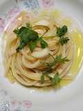 Spaghetti con colatura di alici di Cetara