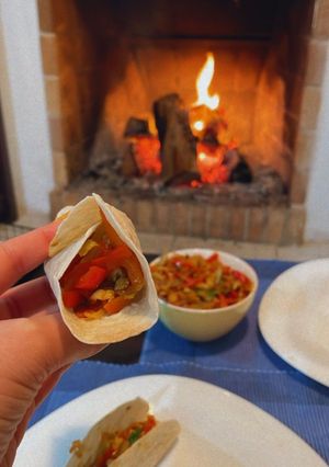 Una foto de Tacos de VERDURA!