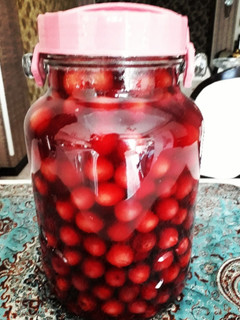 عکسی از دستور ترشی گیلاس