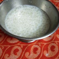 A picture of Sabudana Kheer.