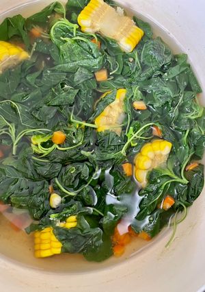 Foto resep Bening Bayam Jagung Wortel